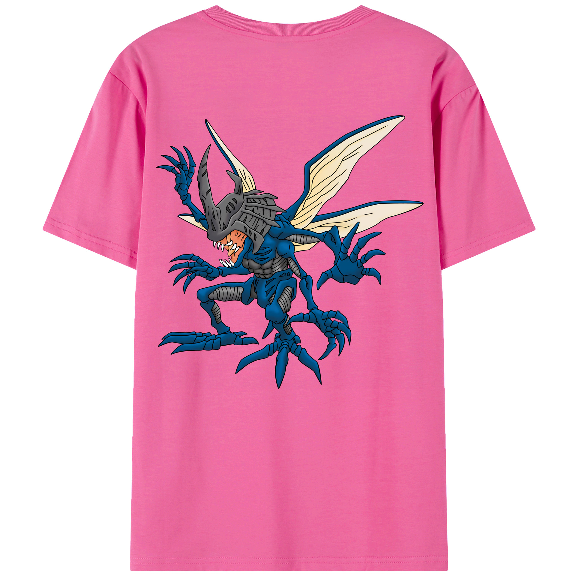 （画像用） Digimon デジタルモンスター/デジモン レディース半袖Tシャツ(バックプリント)